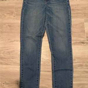 American Eagle Outfitters Dark Blue Straight Leg Jeans